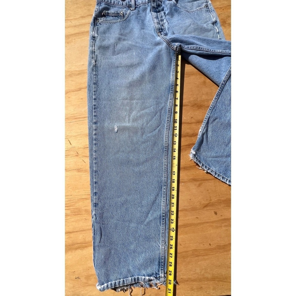 Polo Jeans Co Ralph Lauren Vintage Relaxed Wide Leg Jeans 34x30 Big 20" - Picture 3 of 13